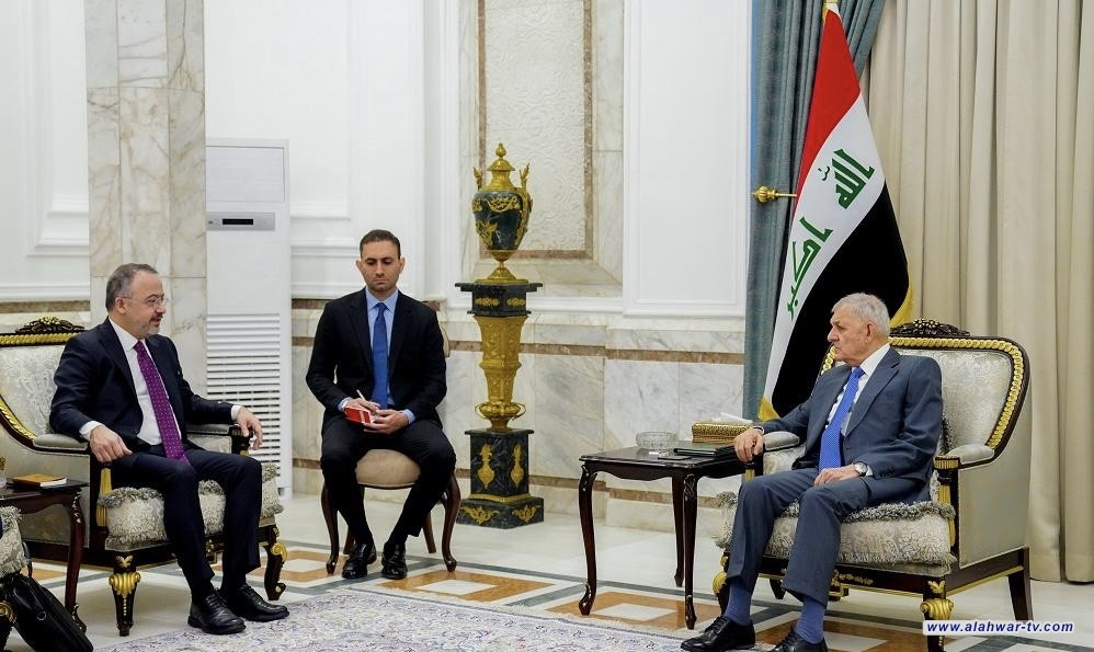 رشيد لمسؤول تركي: العراق حريص على إقامة علاقات تقوم على مبدأ احترام السيادة