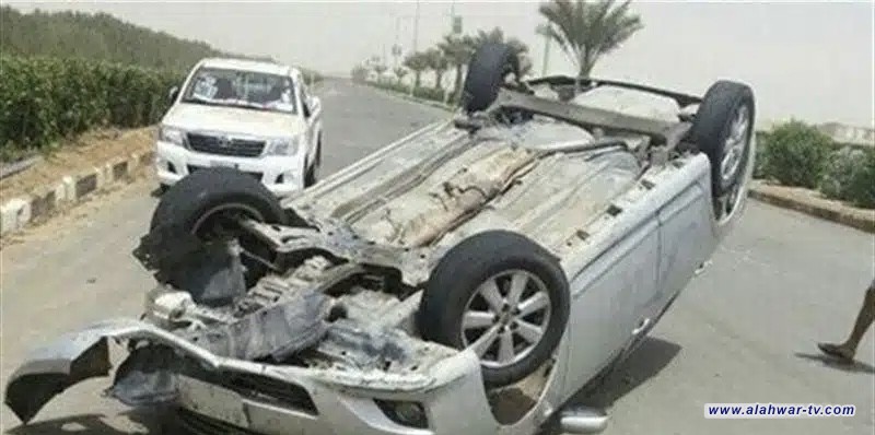 مصرع طالبين جامعيين إثر انقلاب مركبتهما وسقوطها في نهر قرب مدخل الناصرية الشمالي