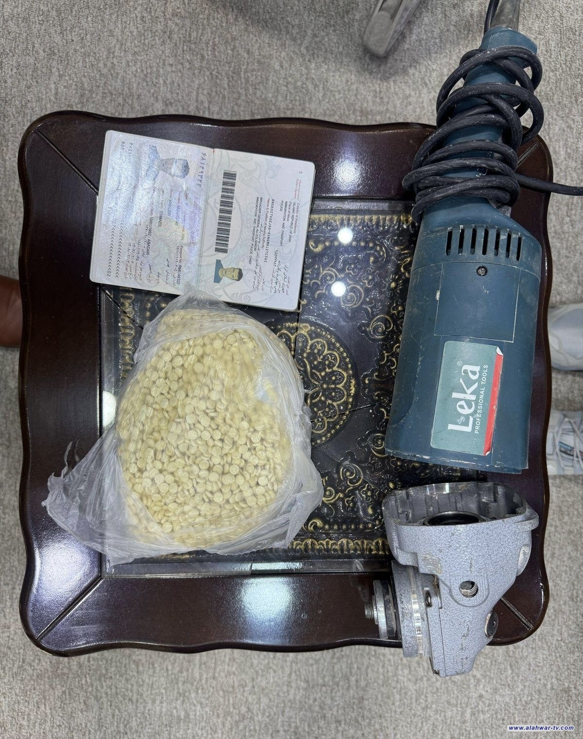 ضبط أكثر من 4 آلاف حبة مخدرة بحوزة مسافر أجنبي في منفذ الشلامجة