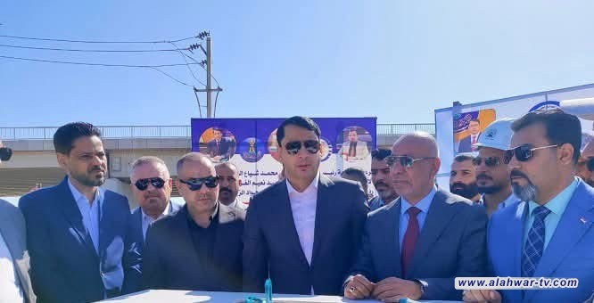 الامين العام لمجلس الوزراء يضع حجر الاساس لعدد من المشاريع في ذي قار