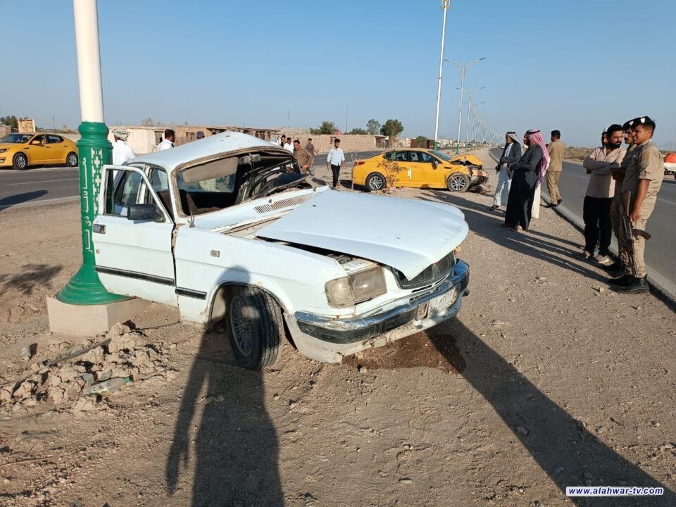 في حادث مروري ثانٍ خلال اليوم ذاته.. مصرع شخص وإصابة ثلاثة غرب الناصرية