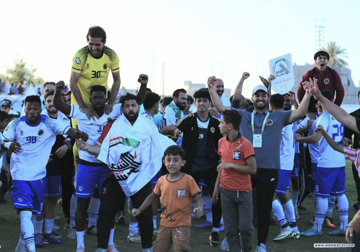الحشد الشعبي يتأهل رسمياً إلى الدوري الممتاز