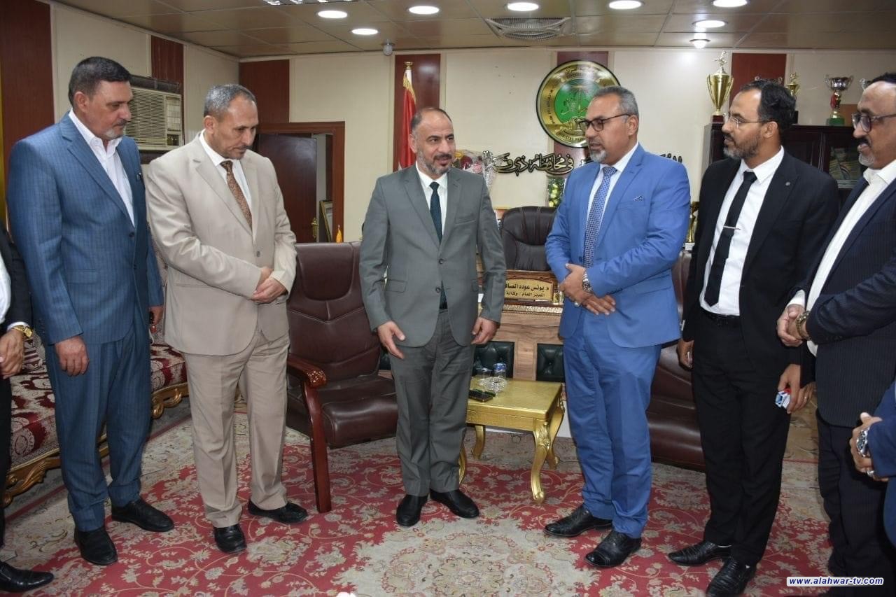 مدير تربية ذي قار  علي اسماعيل سبتي يستلم مهام عمله الجديد.