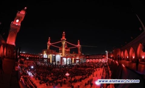 مواكب العزاء تحيي ذكرى شهادة الإمام الجواد {ع} في الكاظمية المقدسة
