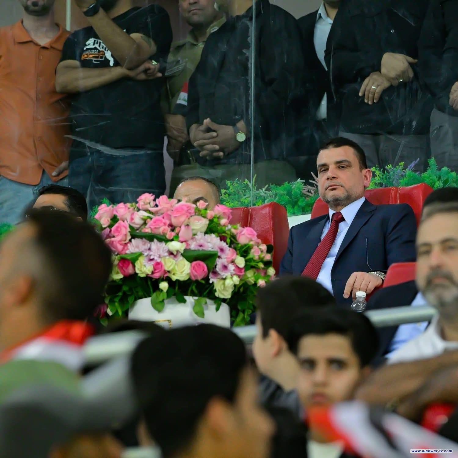 بالصور: محافظ ذي قار يشيد بدور الامين العام لمجلس الوزراء في إنجاز مشروع ملعب الناصرية