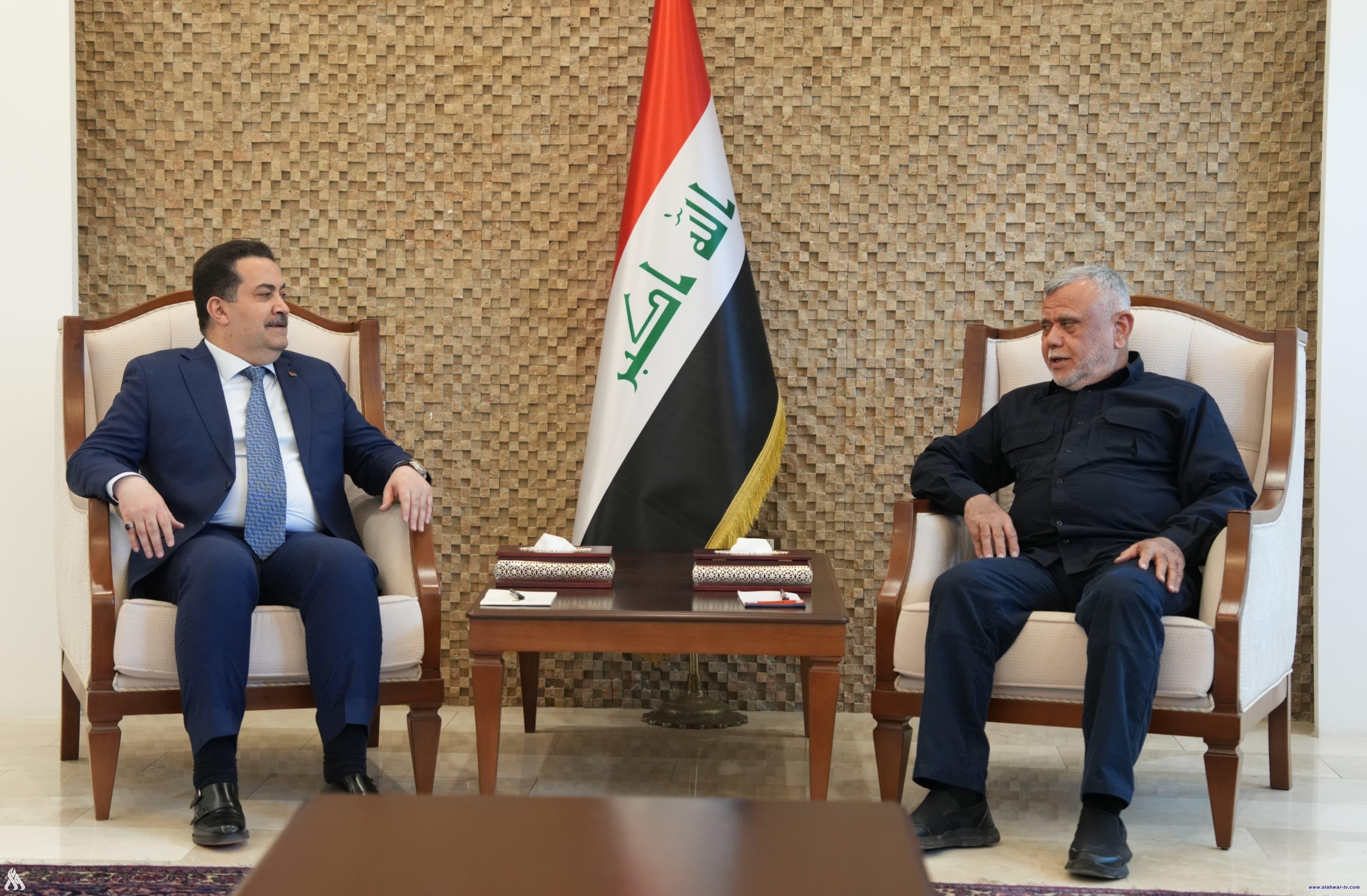 رئيس الوزراء والعامري يؤكدان على إجراء الانتخابات النيابية في موعدها المقرر