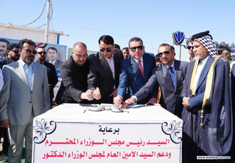 مشروع خدمي جديد في ذي قار: حجر الأساس لشوارع حديثة وشبكات صرف صحي في قضاء الغراف