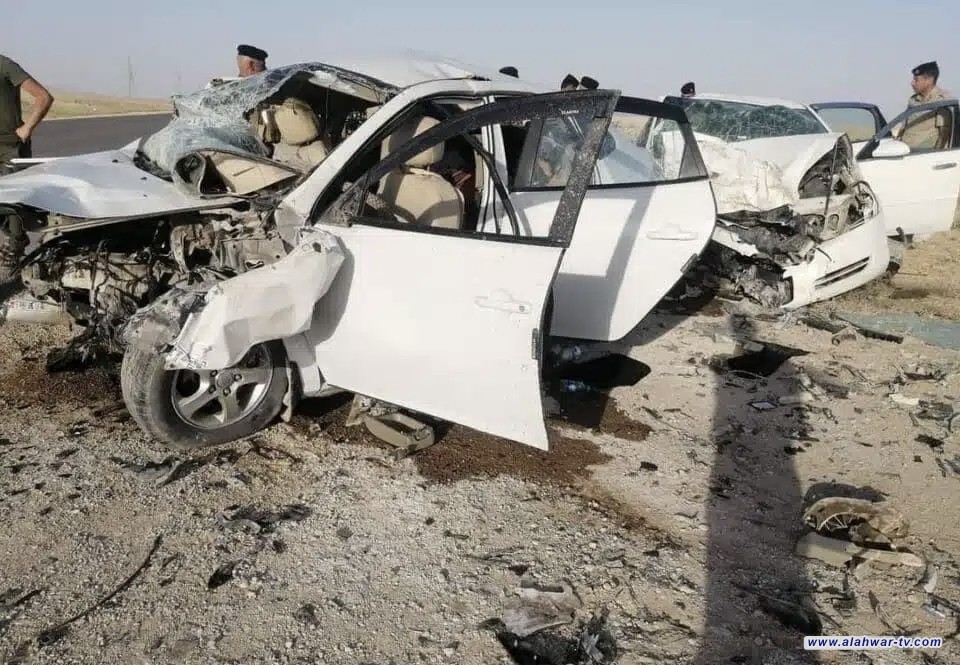 حادث سير على طريق الجبايش يودي بحياة شخص ويصيب ثلاثة آخرين