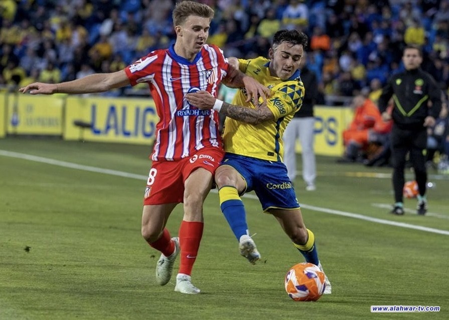 أتلتيكو مدريد يسقط أمام بالماس بهدف قاتل