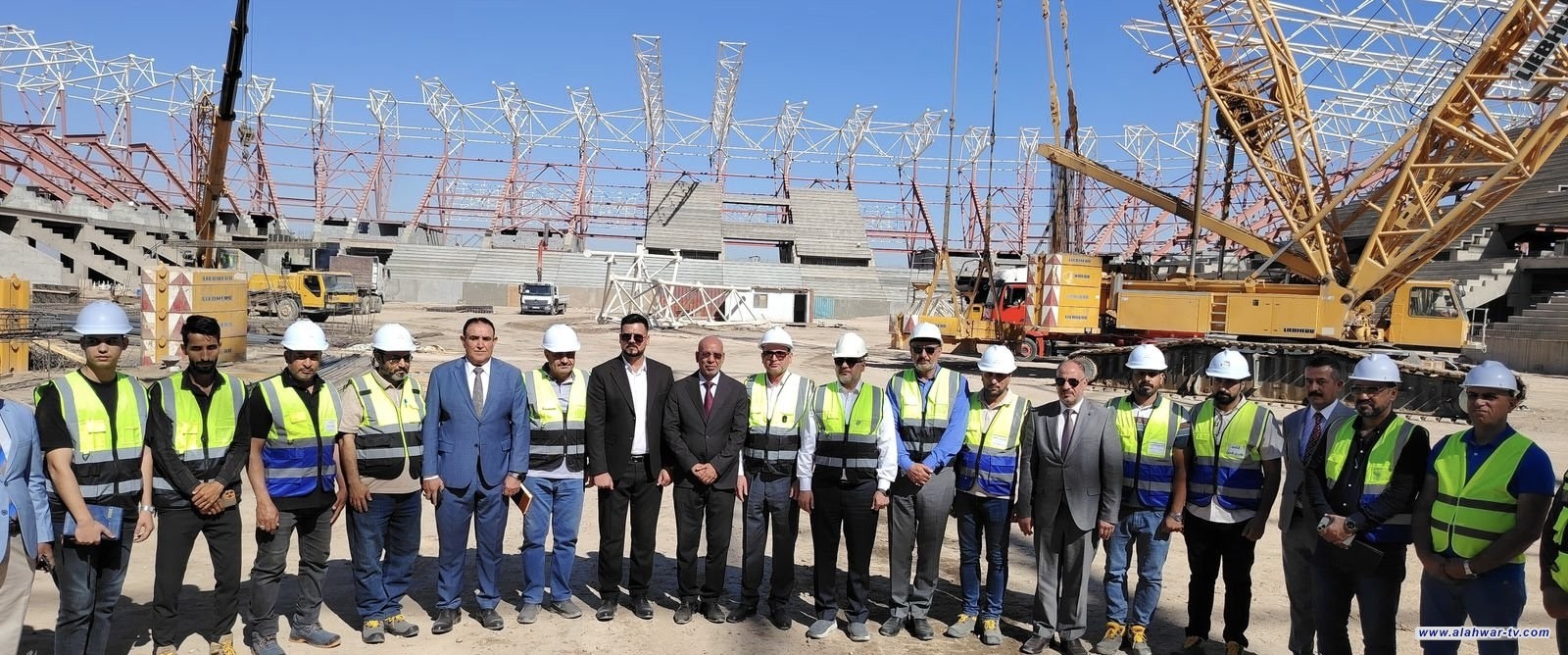 وزير الشباب: العمل متواصل بملعب ذي قار وسينجز في الموعد المحدد