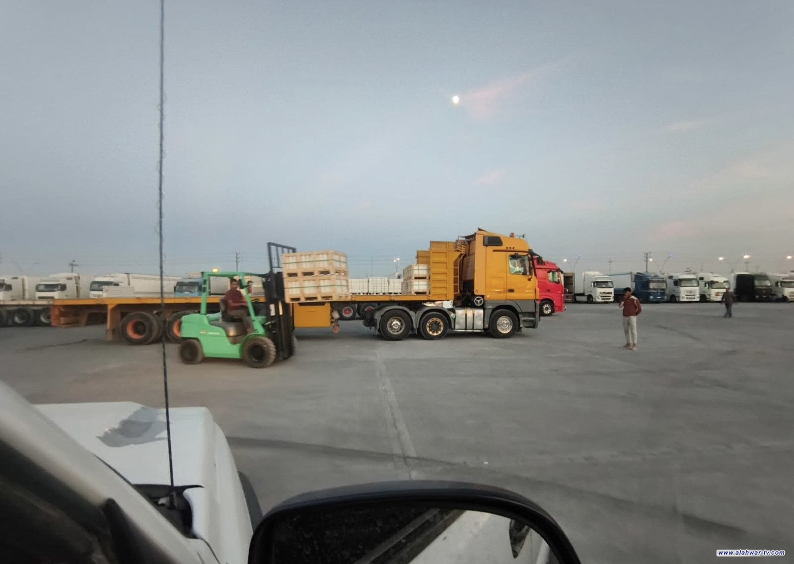 المنافذ الحدودية: الحركة التجارية مع سوريا عبر منفذ القائم مستمرة بشكل طبيعي