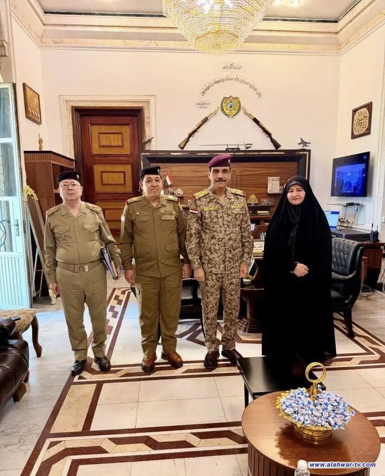 النائبة علا الناشي تعلن حسم ملف مقاطعة الصخرية لمنتسبي الدفاع في ذي قار وبدء أعمال المسح غدا