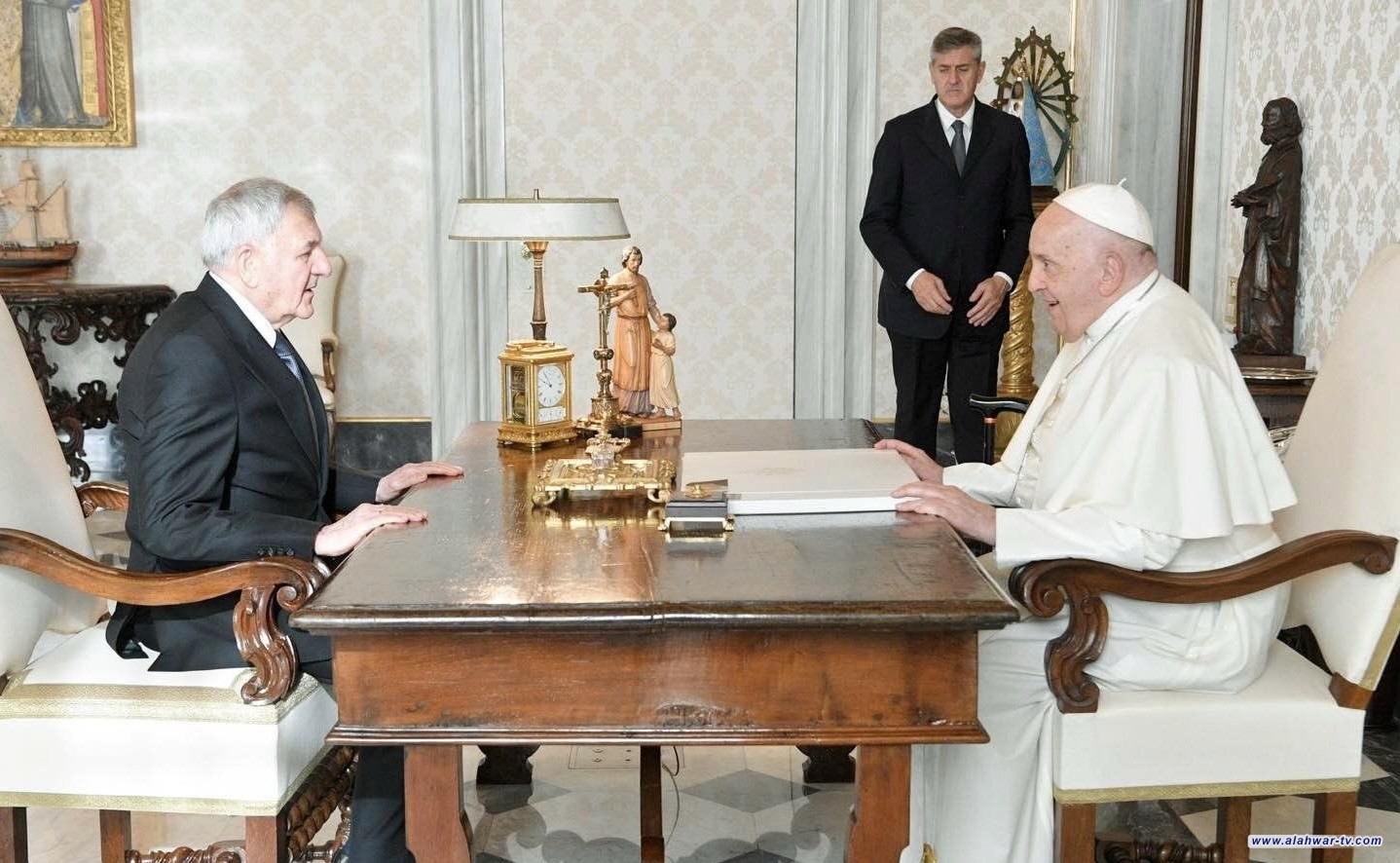 رئيس الجمهورية يعزي بوفاة البابا فرنسيس