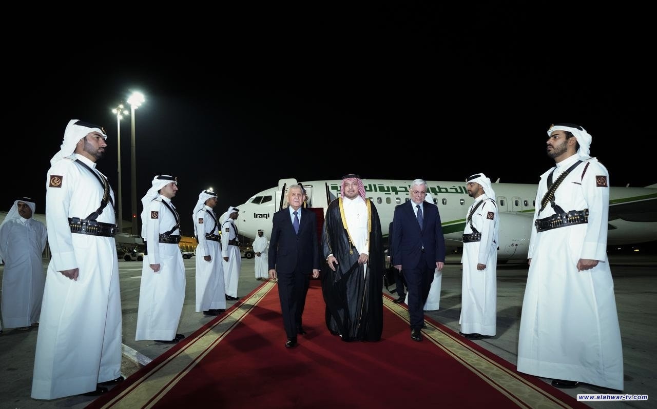 رئيس الجمهورية يصل إلى الدوحة