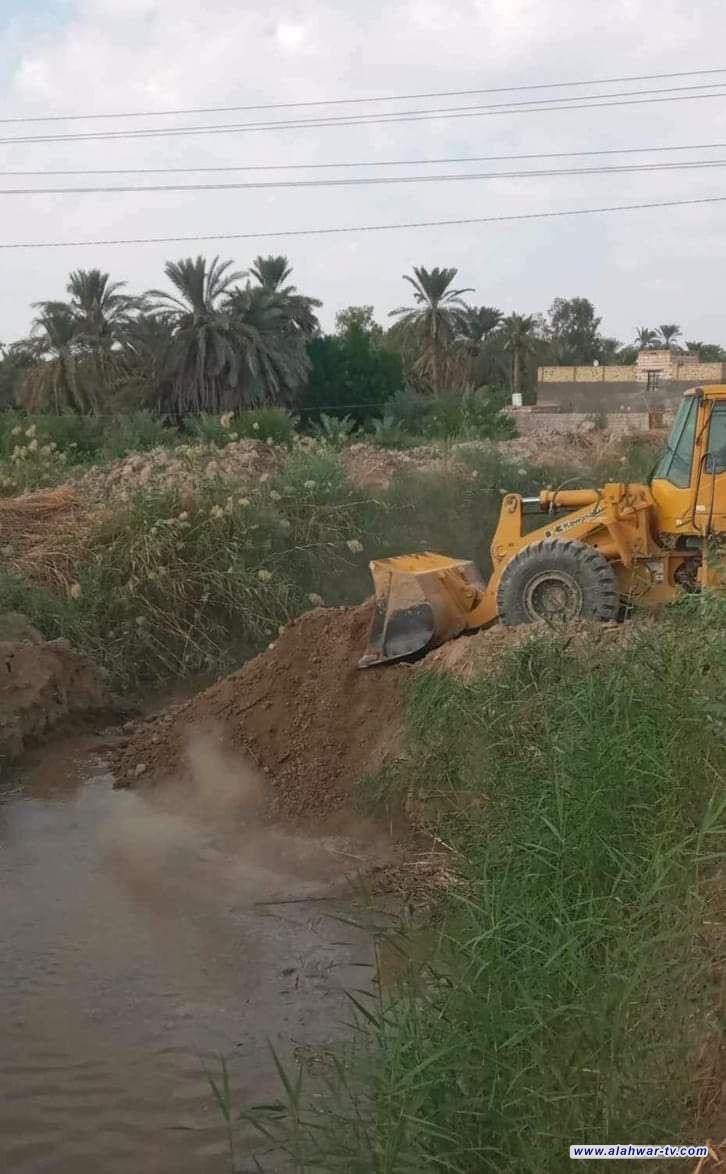 الموارد المائية في الدواية تنفذ حملة لرفع التجاوزات