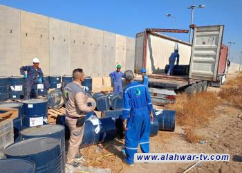 بيئة ذي قار تشرف على نقل النفايات الكيمائية من حقل الغراف النفطي