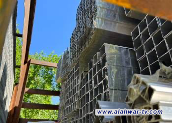 شركة اور العامة تجهز القطاع الخاص باطنان من مقاطع الالمنيوم