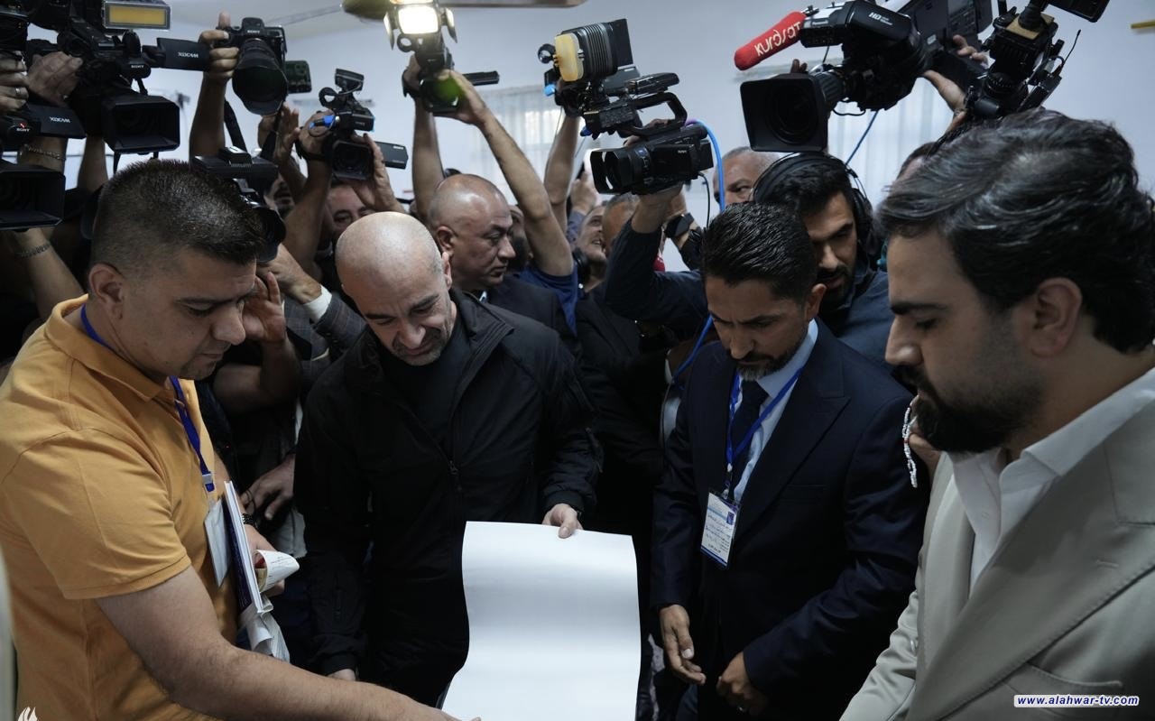 بافل طالباني يدلي بصوته في الانتخابات البرلمانية لإقليم كردستان