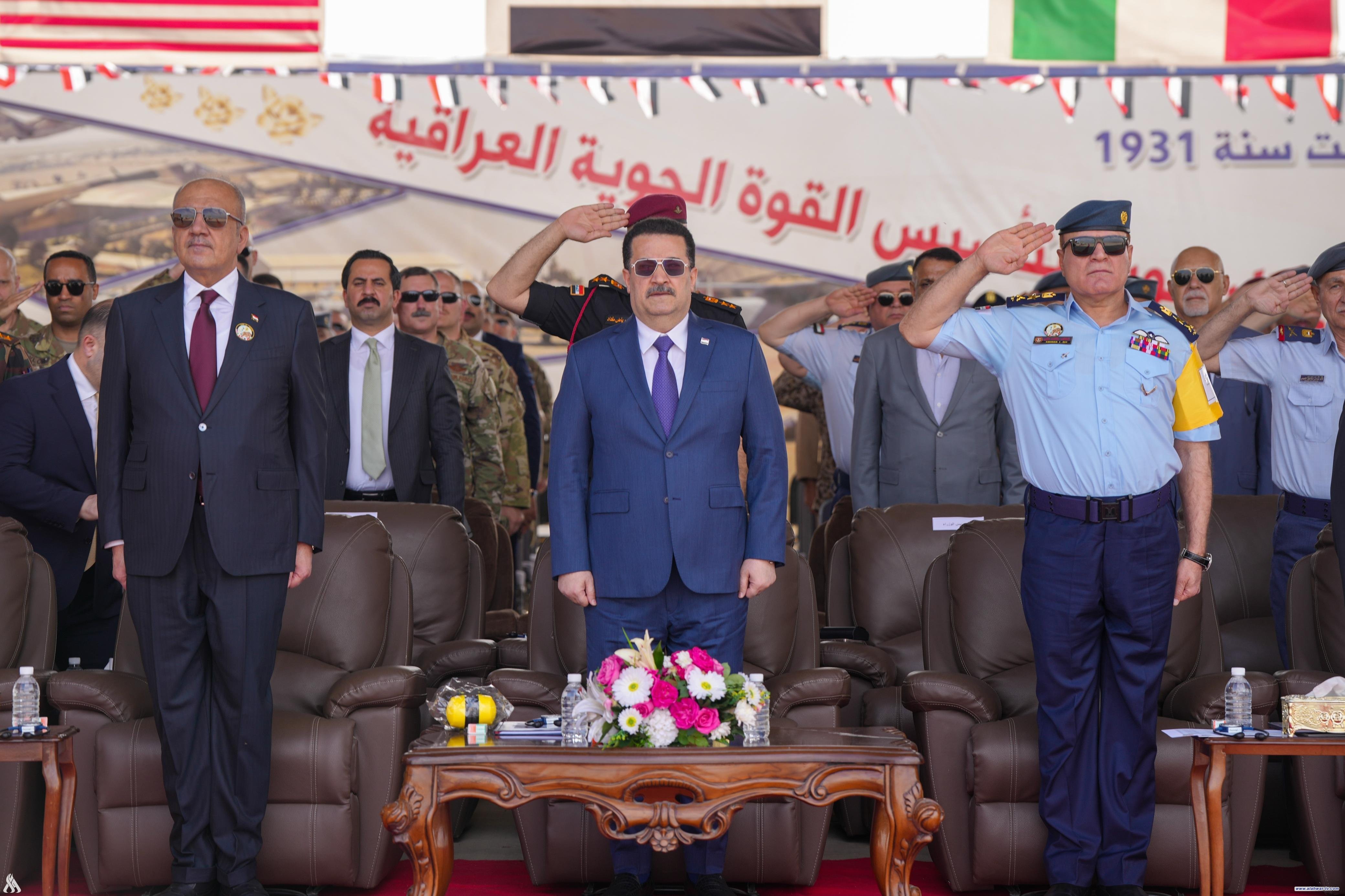 القائد العام يصل إلى قاعدة (الشهيد العميد علي فليح) الجوية في بلد لحضور تمرین (أور 2)