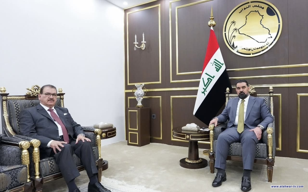 الحلبوسي ووزير التربية يناقشان سبل الارتقاء بواقع الوزارة