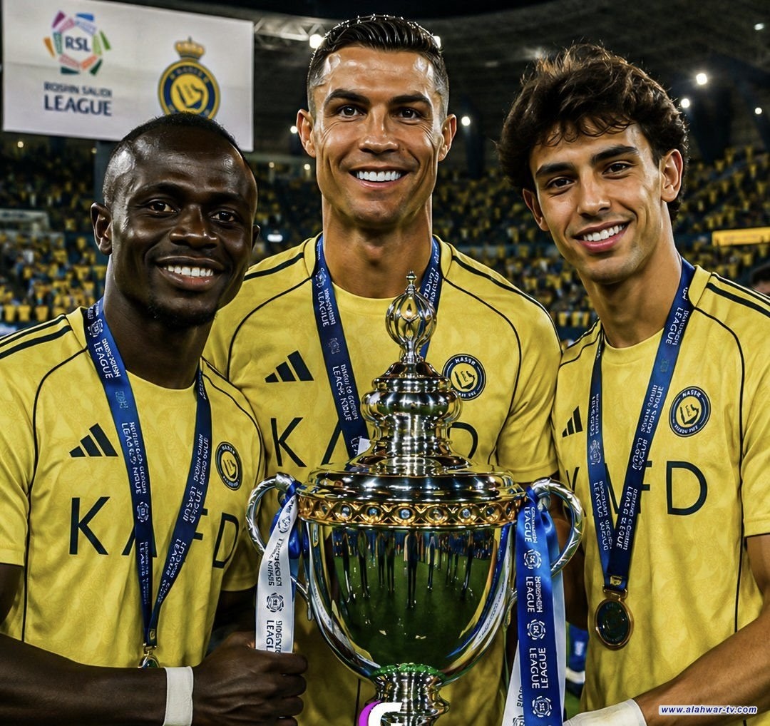 النصر يتوج بطلاً للدوري السعودي