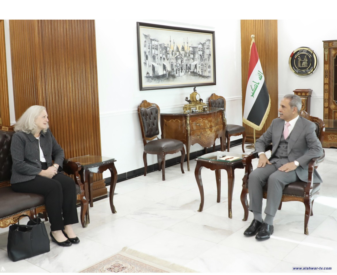 زيدان والسفيرة الاميركية يبحثان القضايا القانونية المشتركة بين البلدين