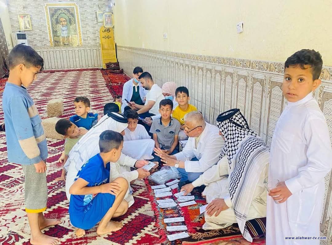 حملة صحية وعلاجية في منطقة خفاجة في سوق الشيوخ