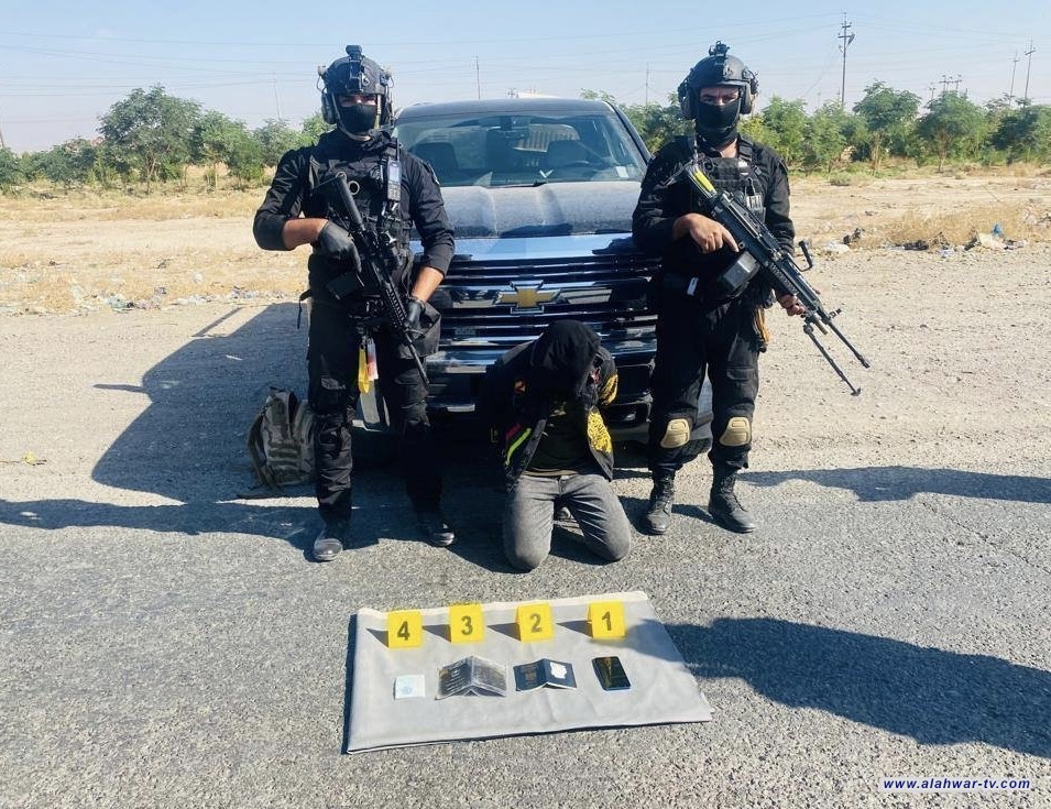 جهاز مكافحة الإرهاب يلقي القبض على قيادي بعصابات داعش في تكريت