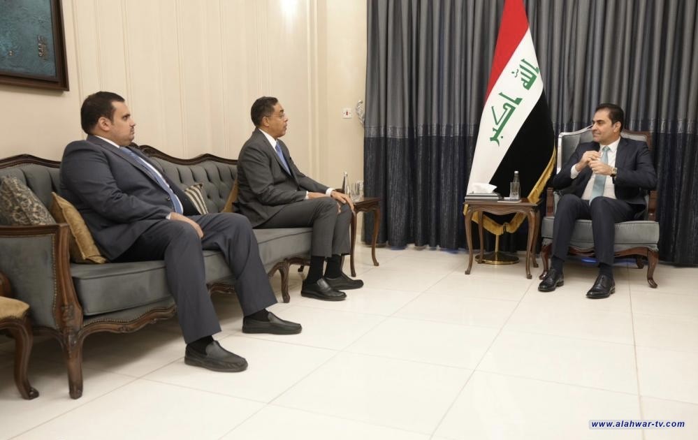 المندلاوي يبحث مع السفير الكويتي معالجة الملفات العالقة بين البلدين