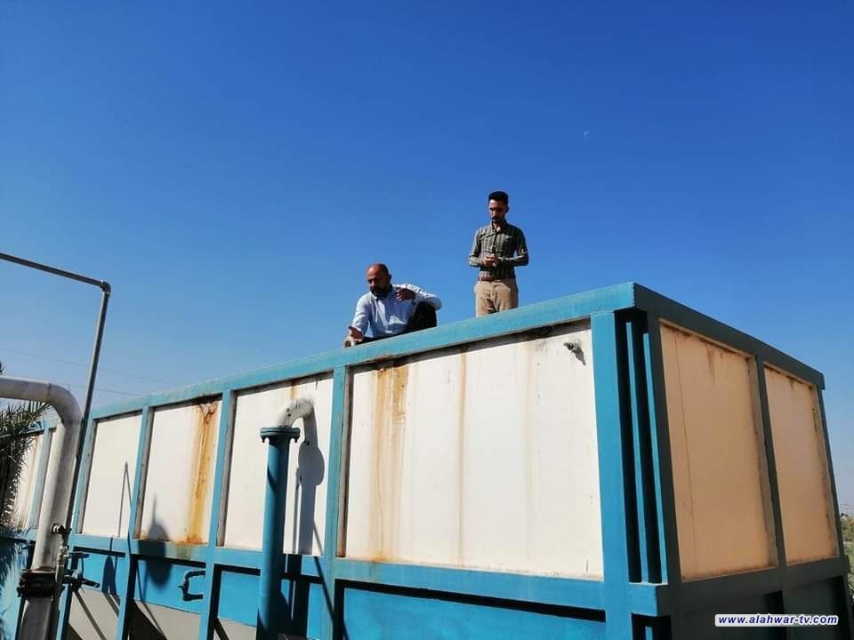 صحة ذي قار تنفذ جولات ميدانية لمتابعة المجمعات المائية في الفهود