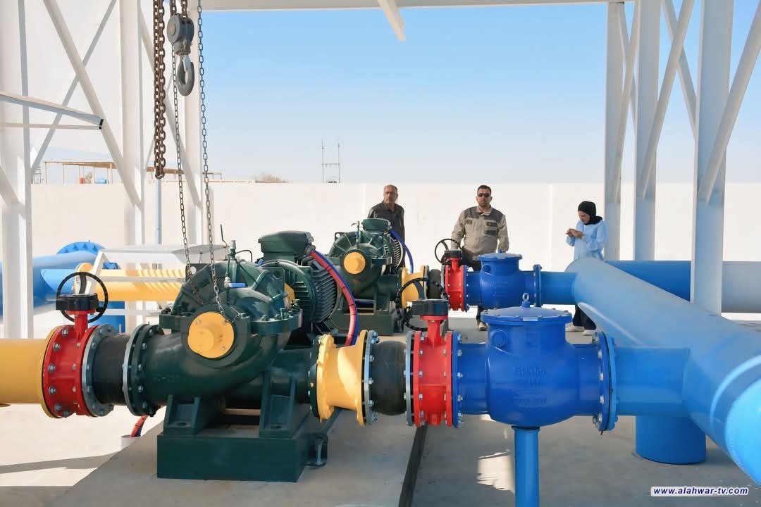 ماء ذي قـار تنجز مشروعا بطاقة 600م³/ساعة في قضاء الناصرية