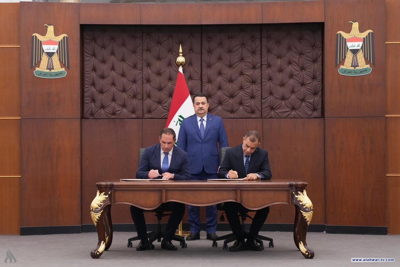 رئيس الوزراء يرعى مراسم توقيع إحالة العطاء إلى الشركات الفائزة بتأهيل مطار بغداد