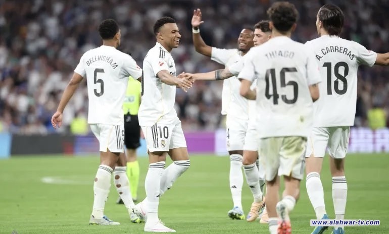 ريال مدريد يكتسح بلباو برباعية وبرشلونة يسقط أمام فالنسيا في الليجا