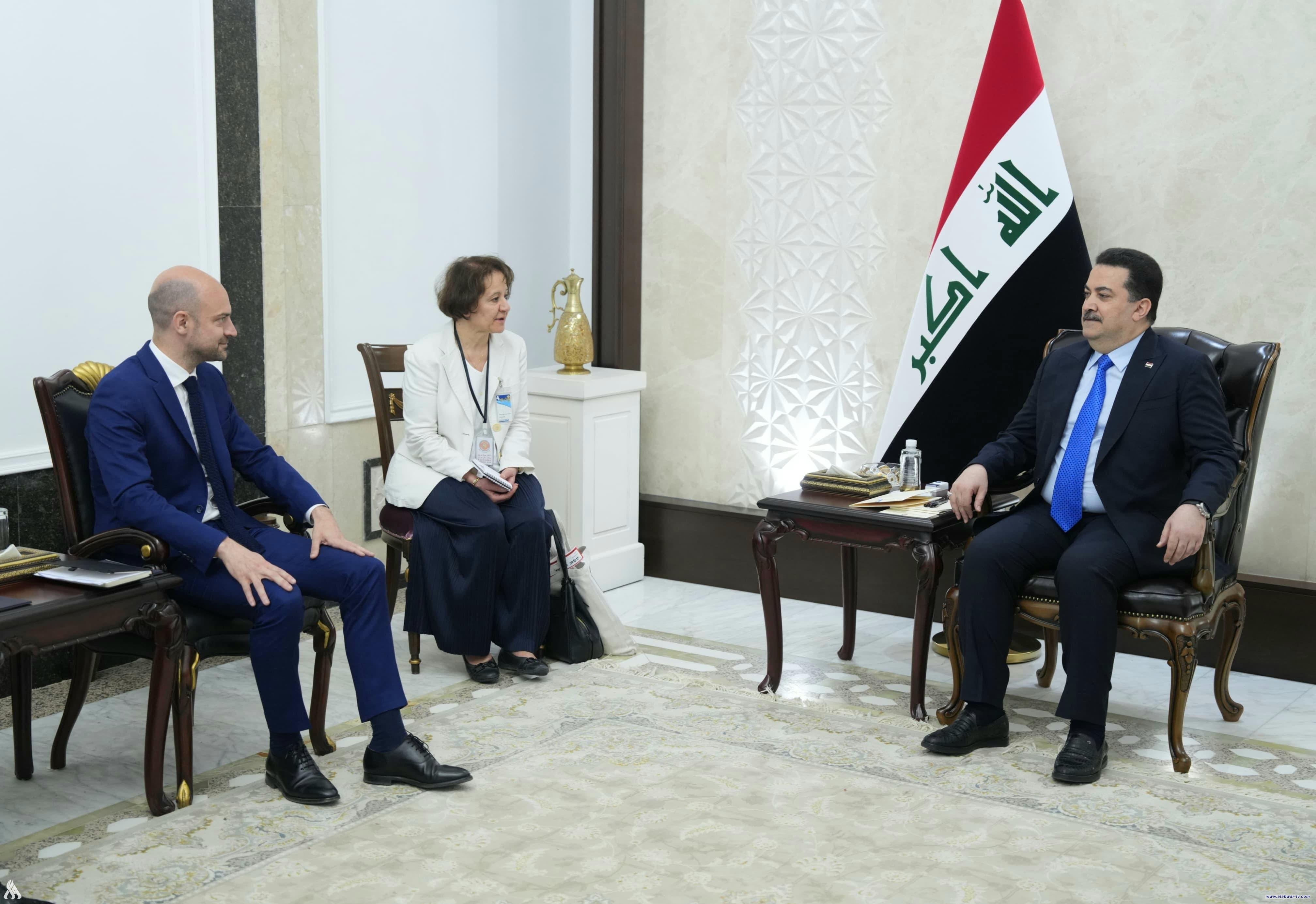 رئيس الوزراء يرحب بالزيارة المرتقبة للرئيس الفرنسي إلى العراق