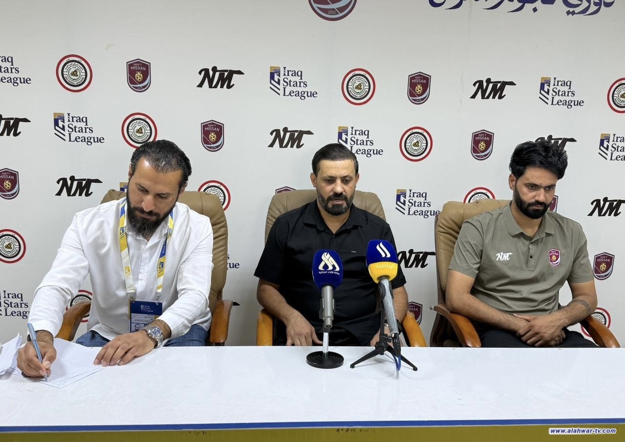 مدرب نفط ميسان يشيد بجهود لاعبيه بعد الفوز على النجف