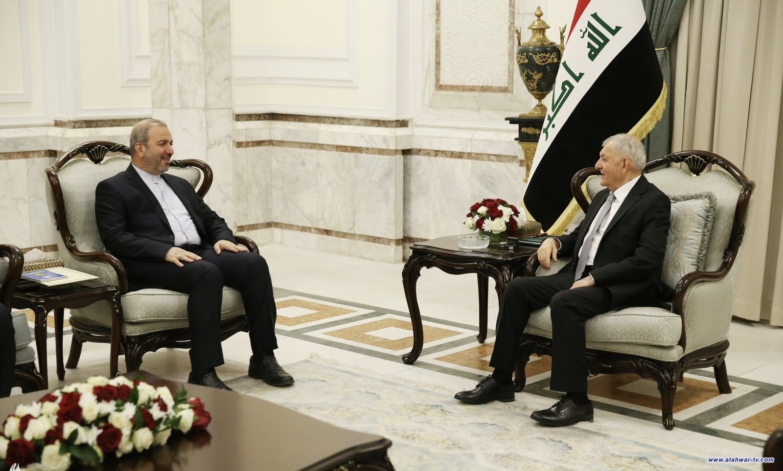 رئيس الجمهورية يؤكد للسفير الايراني ضرورة دعم الجُهود لتعزيز السلام والتعايش السلمي