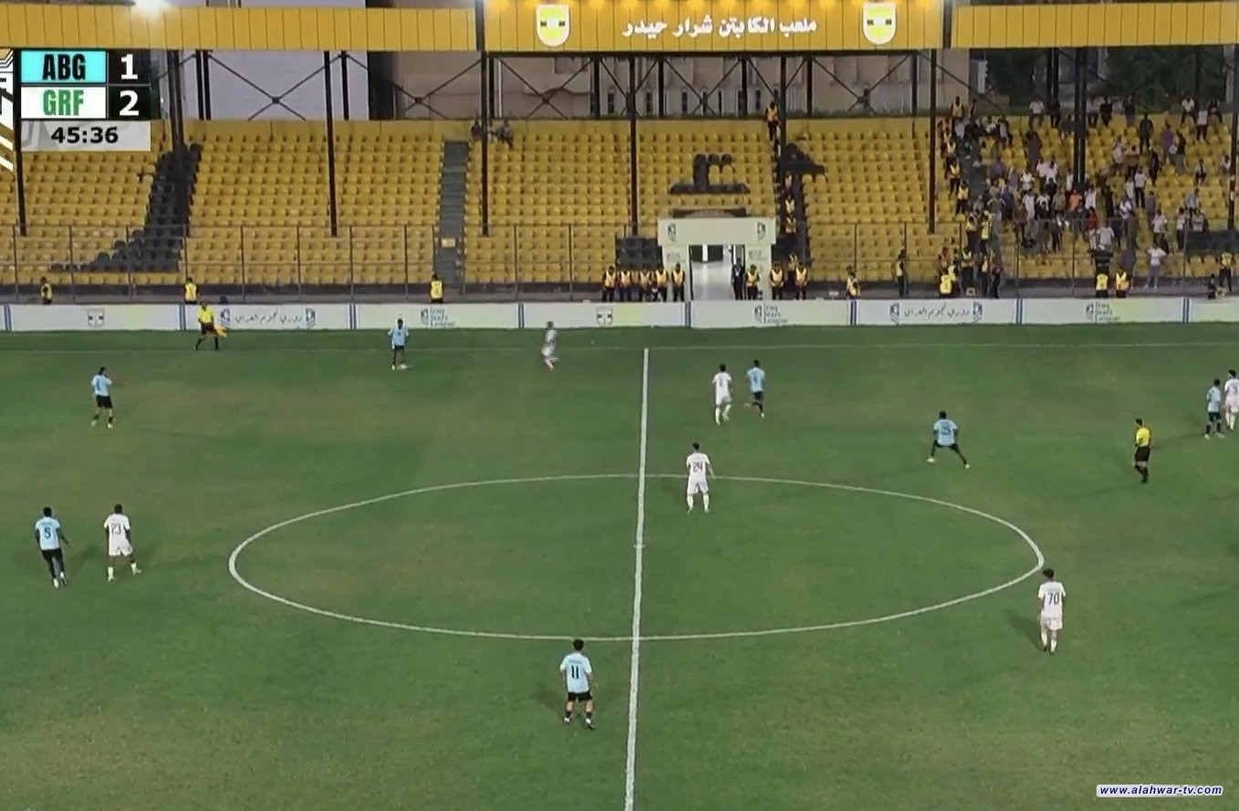 دوري نجوم العراق.. الغراف والكهرباء والكرمة يحصدون العلامة الكاملة لحساب الجولة 37