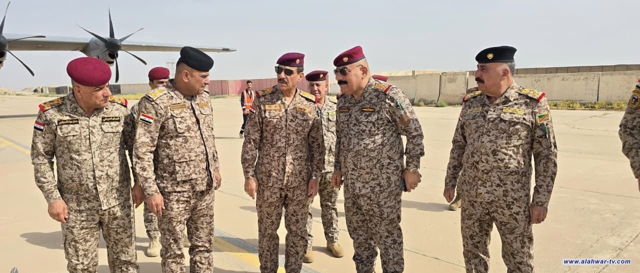 رئيس أركان الجيش يصل إلى صحراء السماوة