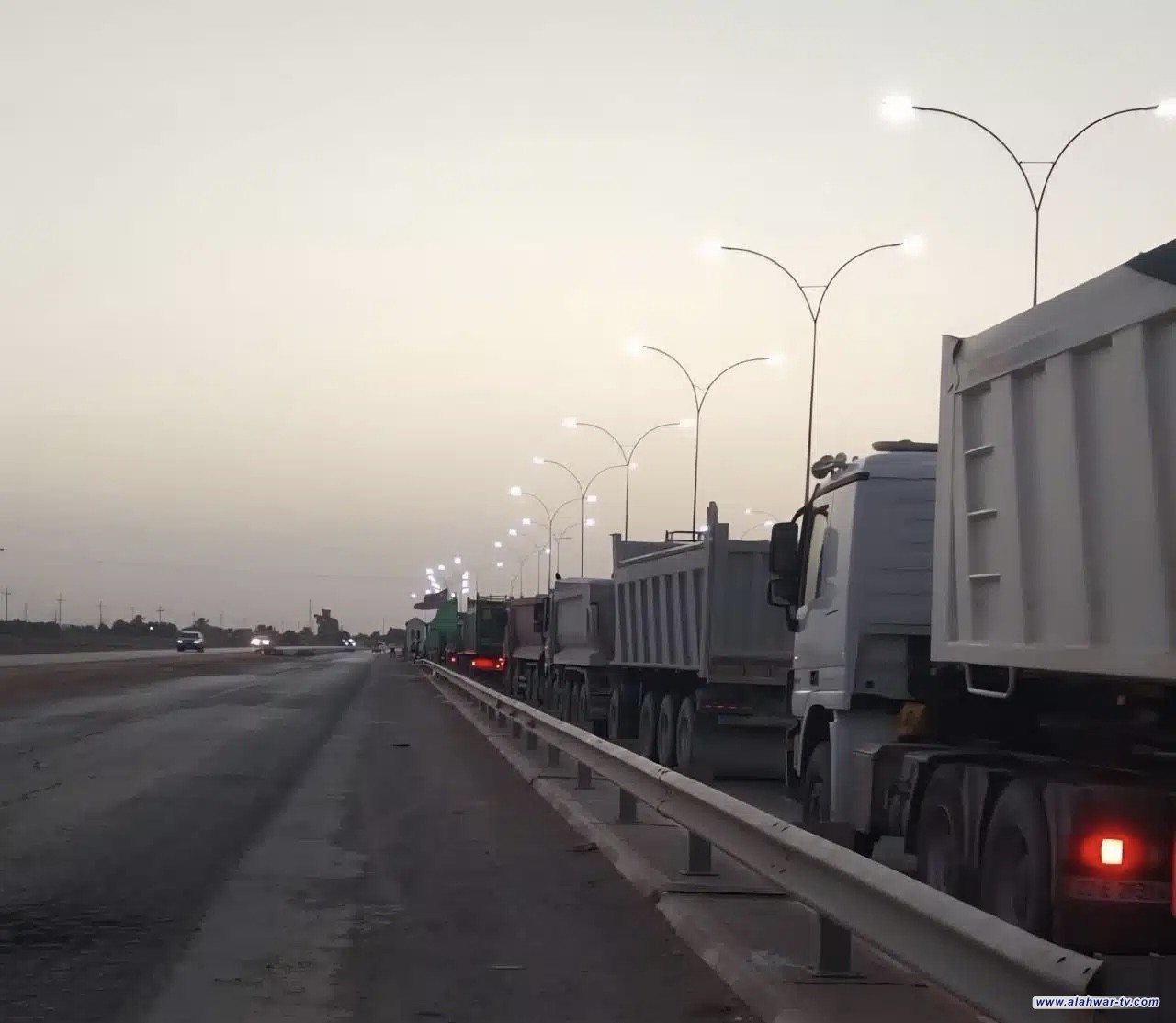 الطرق والجسور: 95% من سائقي الشاحنات ملتزمون بالأوزان المحددة في ذي قار