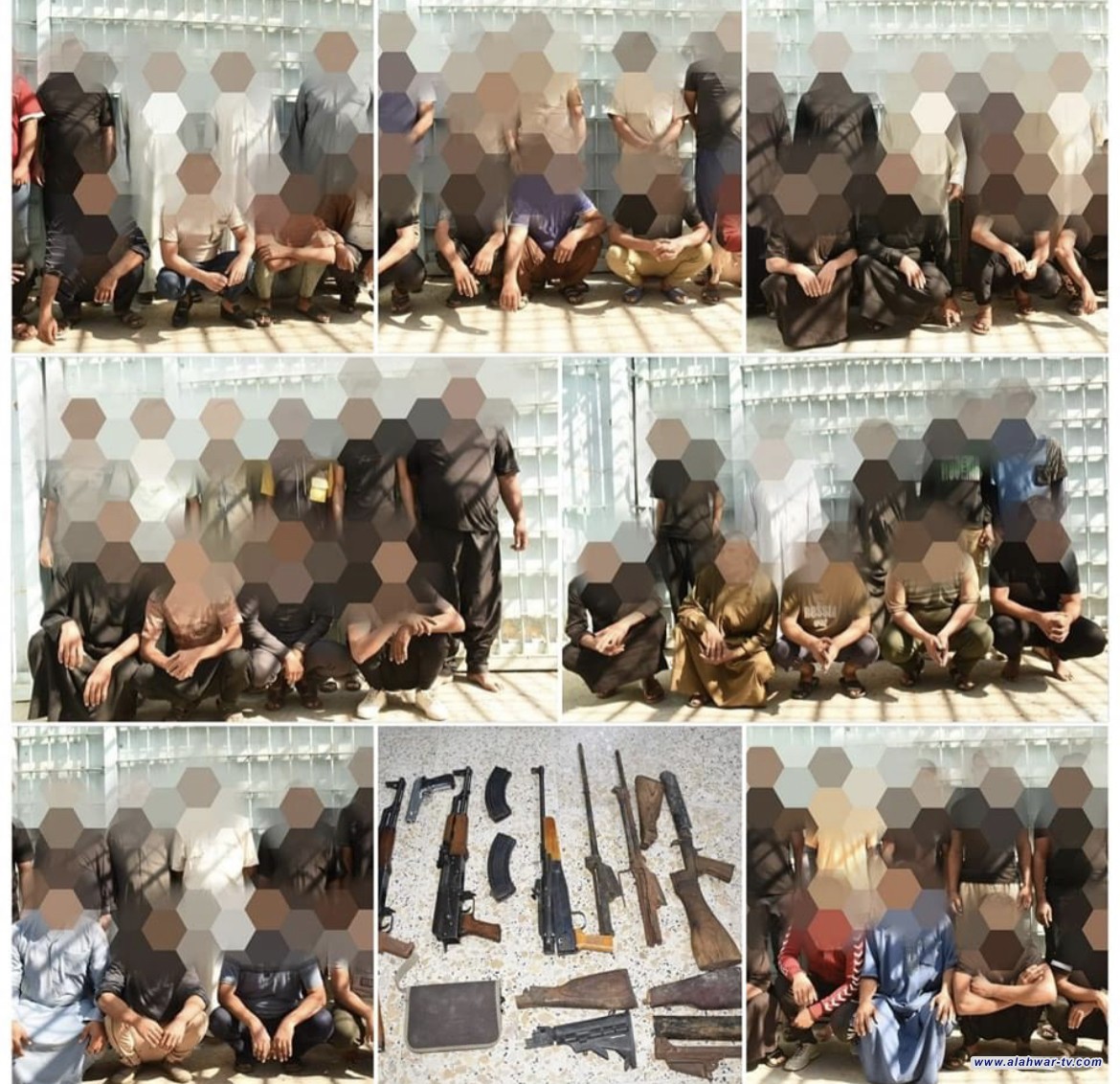 شرطة ذي قار تعتقل 75 متهم وتضبط أسلحة بعملية أمنية في قضاء الشطرة