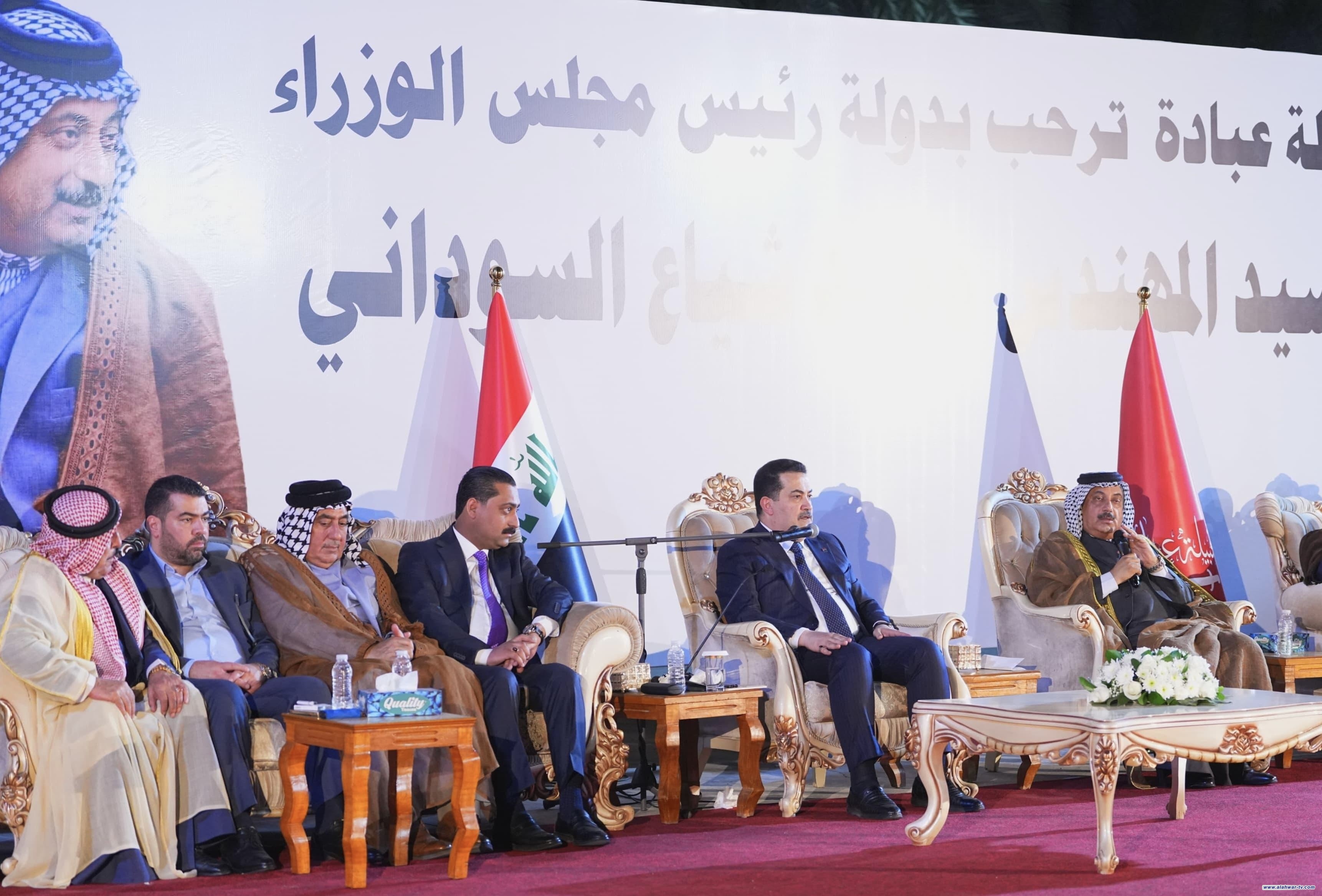 رئيس الوزراء يؤكد على دور العشائر في إسناد الدولة بمرحلة البناء والإعمار