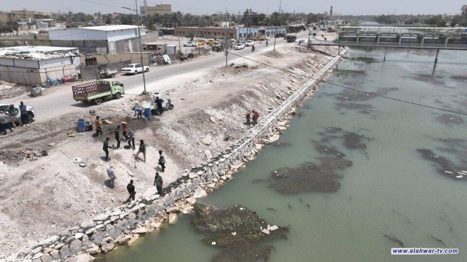 صندوق إعمار ذي قار: العمل يتسارع في كورنيش مقدم الحفار ليكون متنفساً للعائلات