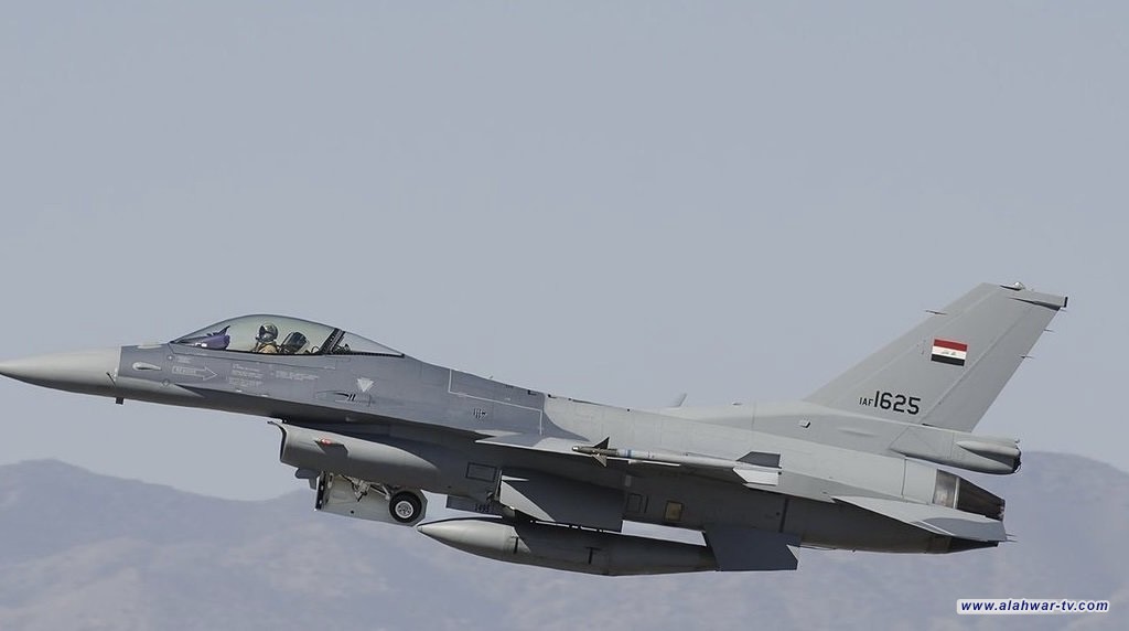 طائرات F-16 العراقية تنفذ ضربة جوية في جبال بلكانة بصلاح الدين