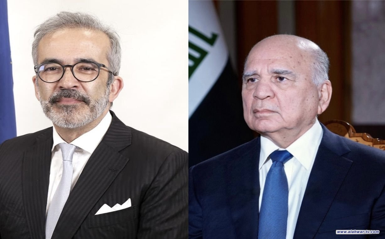 وزير الخارجية ونظيره البرتغالي يبحثان إعادة فتح سفارة لشبونة في بغداد