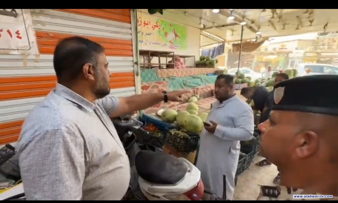 بلدية قضاء سوق الشيوخ تنفذ حملة لرفع التجاوزات عن الاسواق