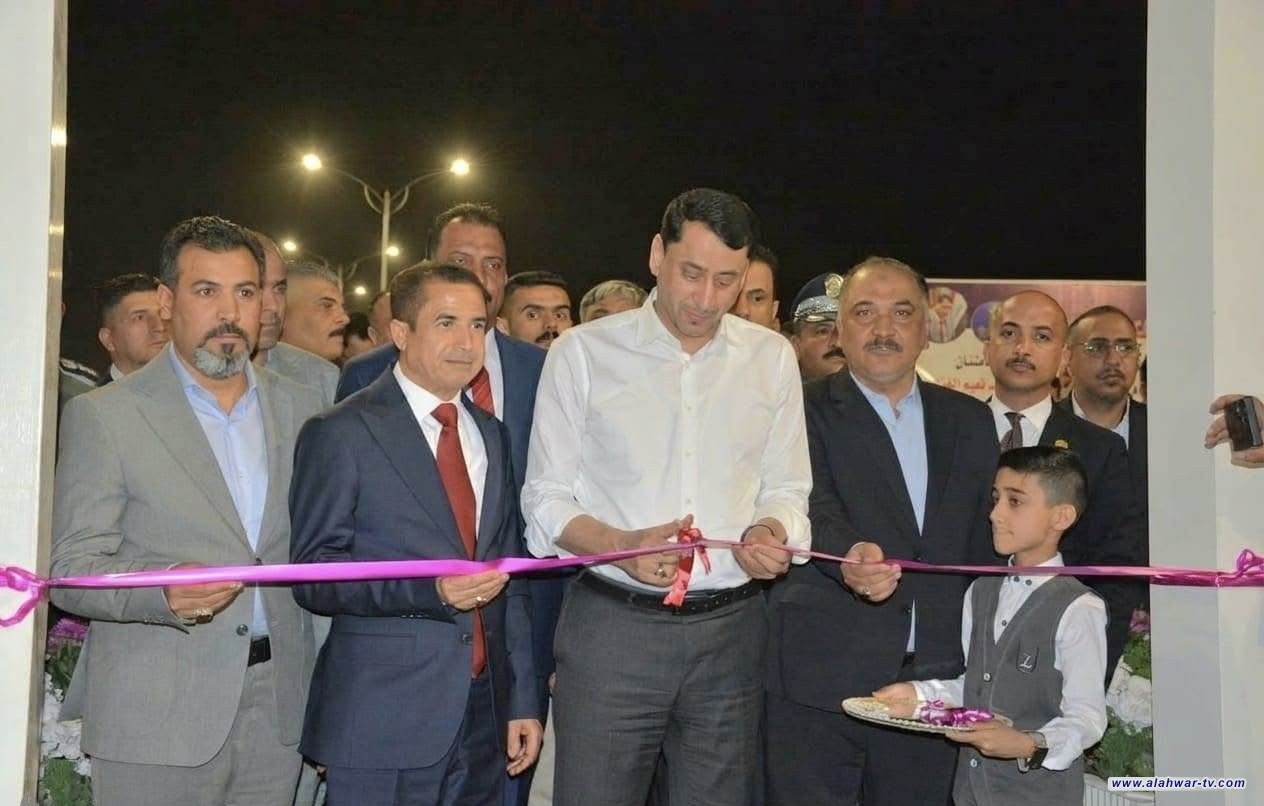 الغزي يفتتح مجسرات الشطرة الشوملي في ذي قار