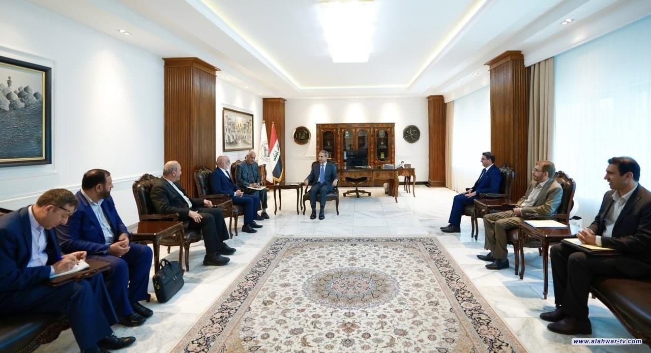 زيدان يبحث مع وفد قضائي إيراني عدداً من القضايا القانونية المشتركة