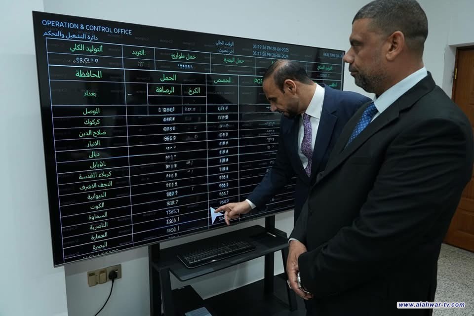 نائب عن ذي قار: وزارة الكهرباء تتعهد بزيادة تجهيز المحافظة إلى 1800 ميغاواط الشهر المقبل