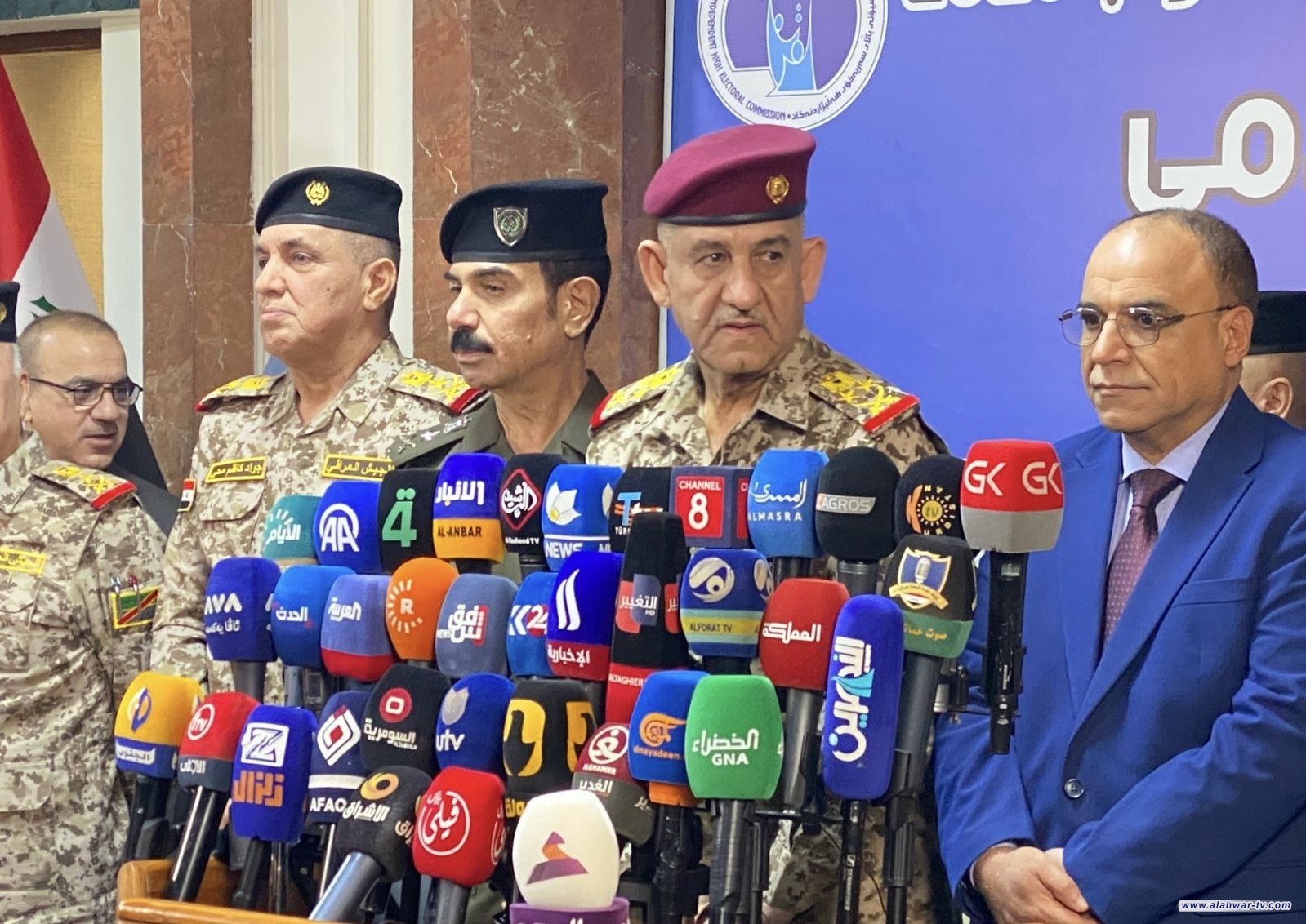 المفوضية: عدد شكوى يوم الاقتراع الخاص والعام 48 شكوى