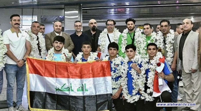 استقبال حافل لأبطال آسيا بالملاكمة بعد إحرازهم نتائج مميزة